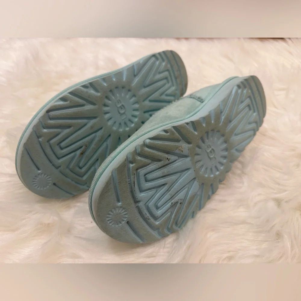 UGG Kids Aqua Blue Mini Boot
